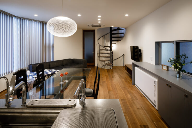 設計工房枻が建てたリビングがおしゃれな家の写真1