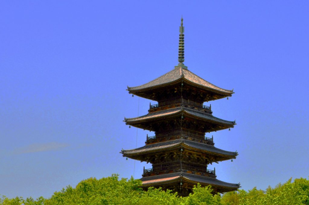 岡山県総社市にある備中国分寺の写真