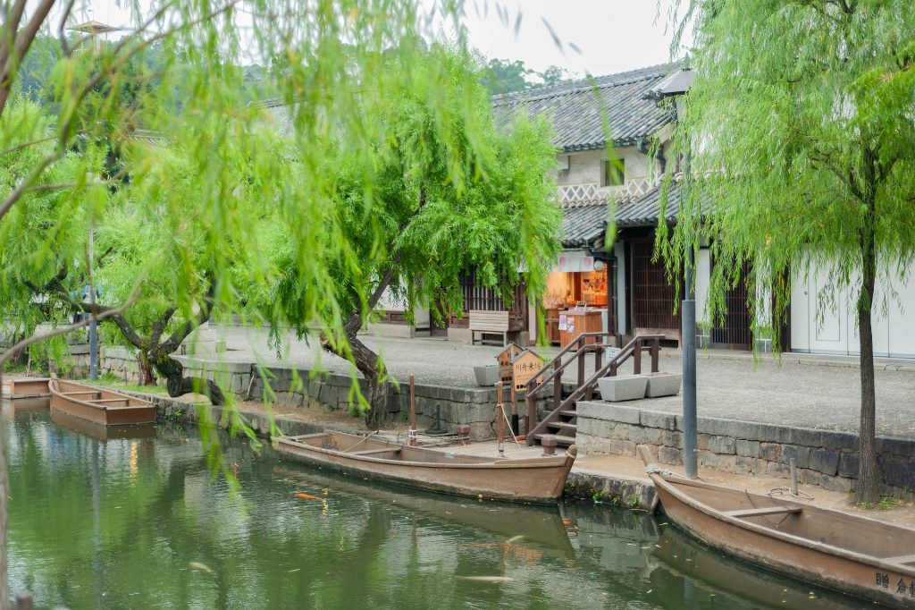岡山県倉敷市の美観地区の画像