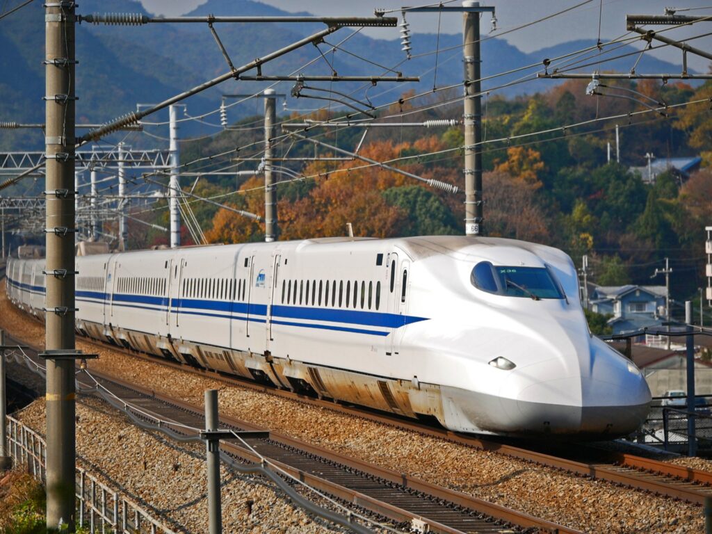 新幹線の写真