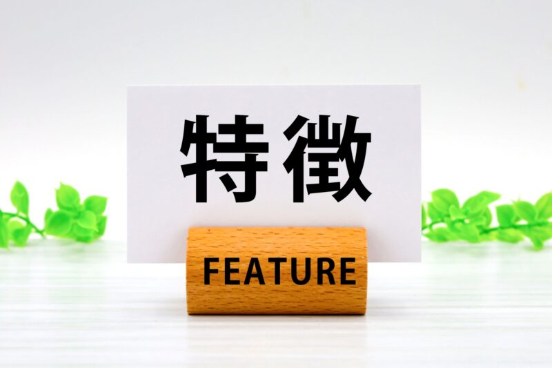 特徴を表した画像