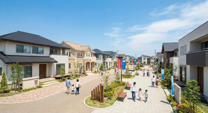 住宅展示場の風景写真